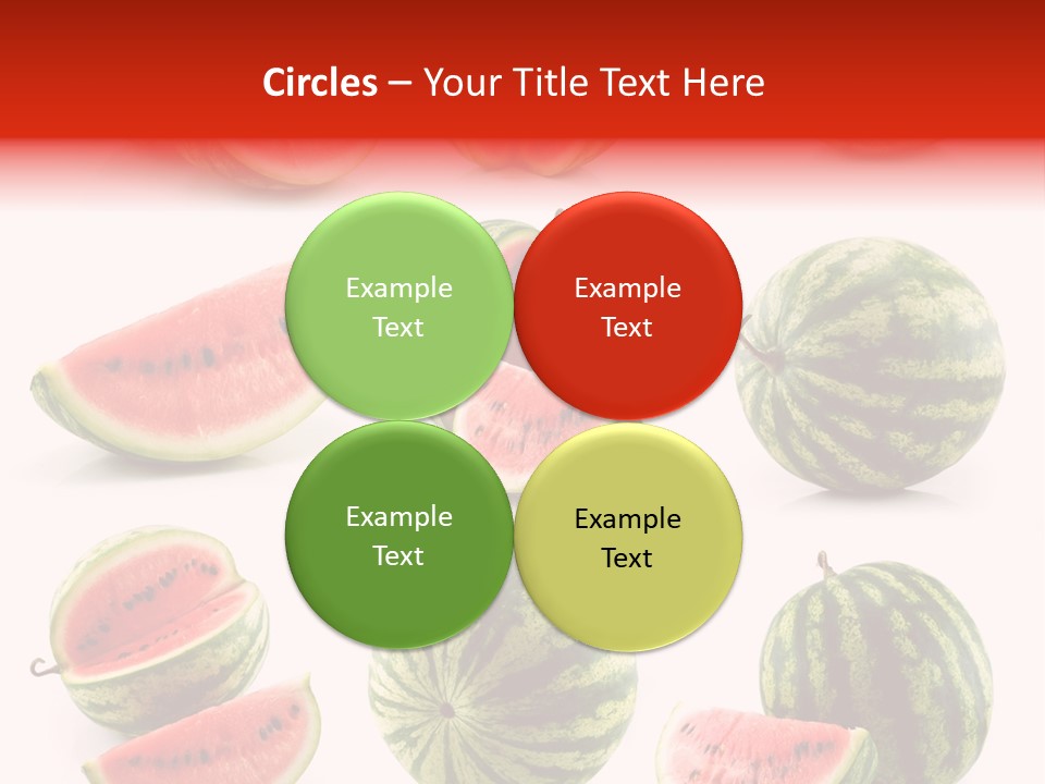 Out Red Healthy PowerPoint Template