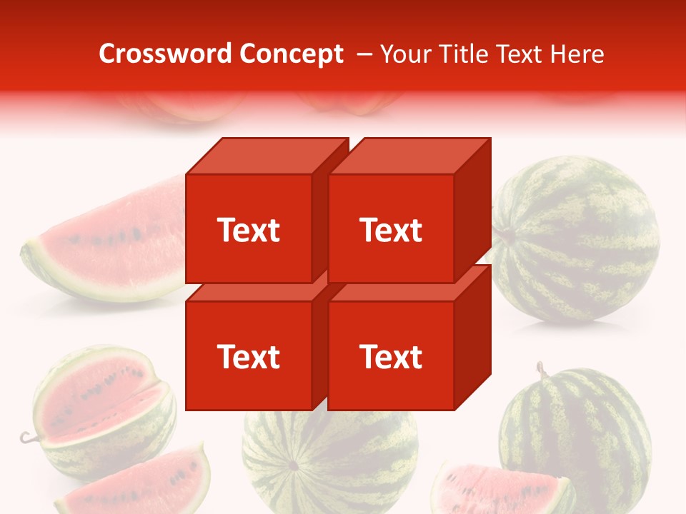 Out Red Healthy PowerPoint Template