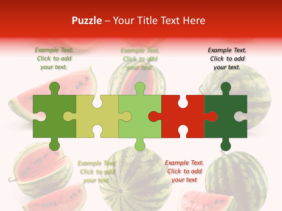 Out Red Healthy PowerPoint Template