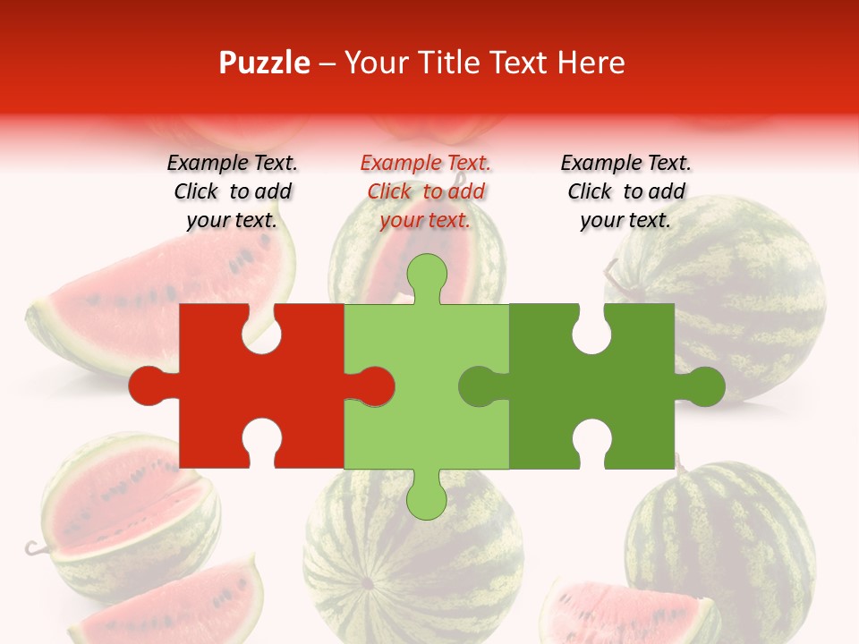 Out Red Healthy PowerPoint Template