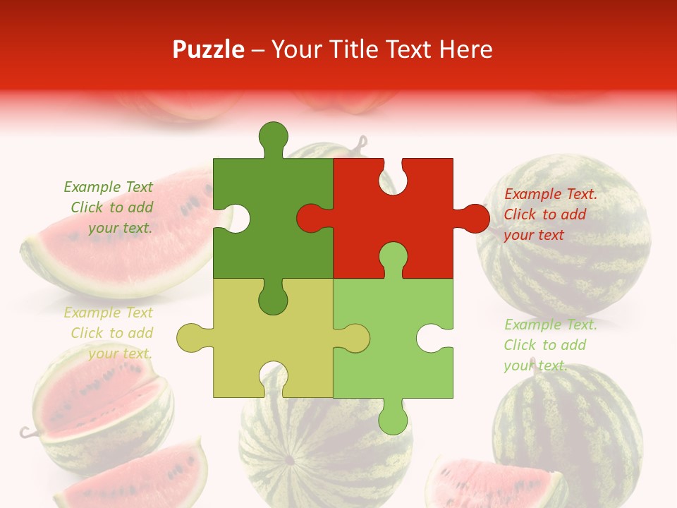 Out Red Healthy PowerPoint Template