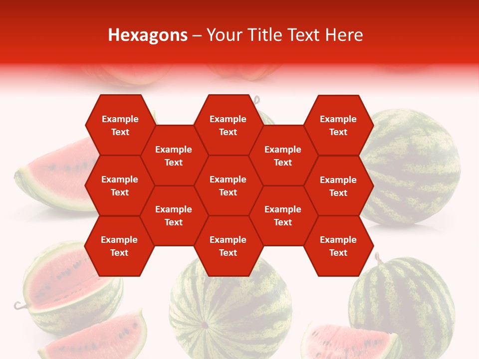 Out Red Healthy PowerPoint Template