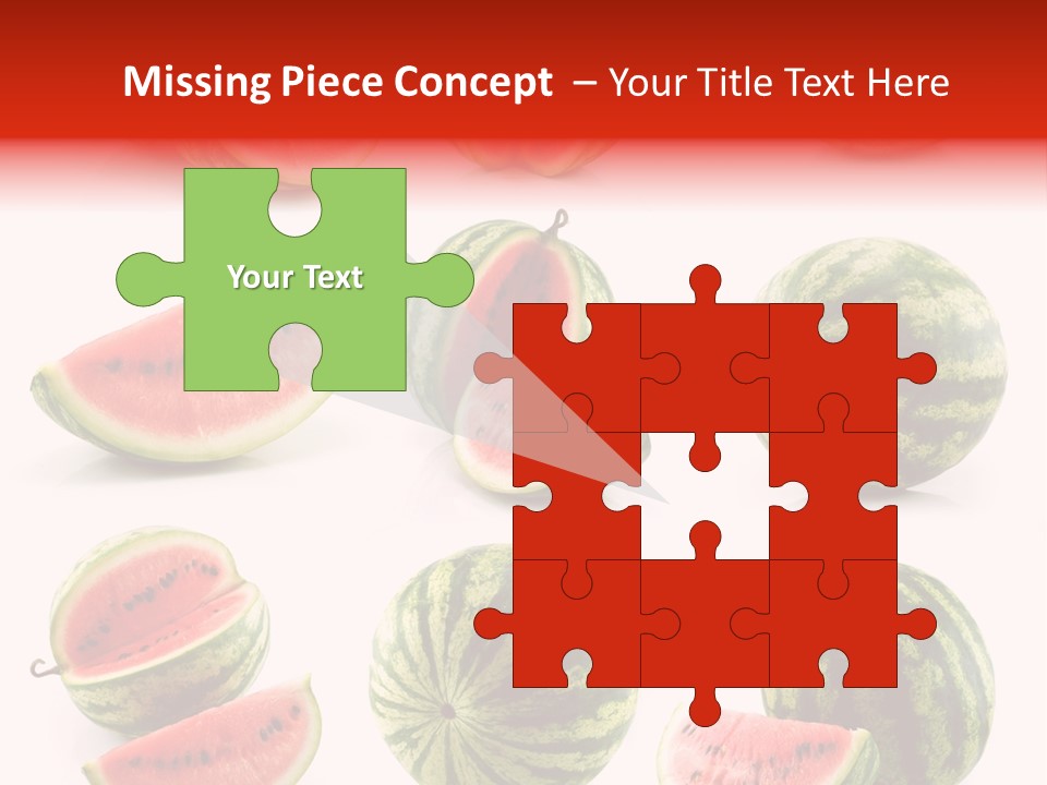 Out Red Healthy PowerPoint Template