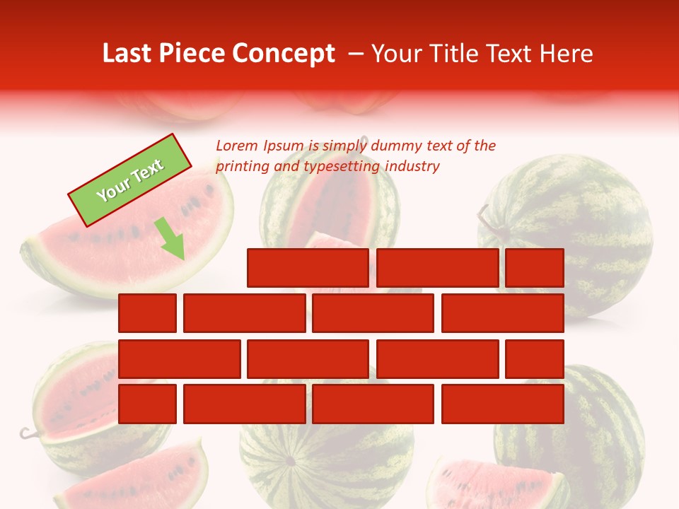 Out Red Healthy PowerPoint Template