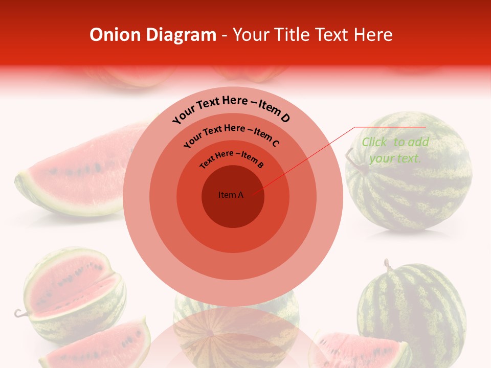 Out Red Healthy PowerPoint Template