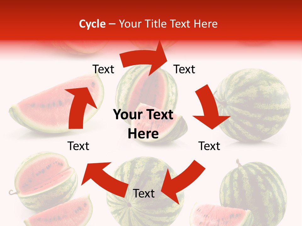 Out Red Healthy PowerPoint Template