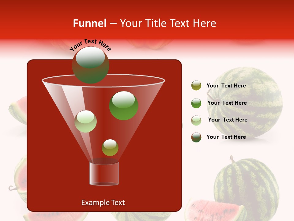 Out Red Healthy PowerPoint Template