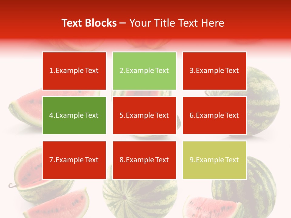 Out Red Healthy PowerPoint Template