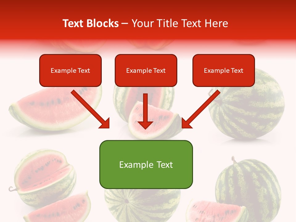 Out Red Healthy PowerPoint Template