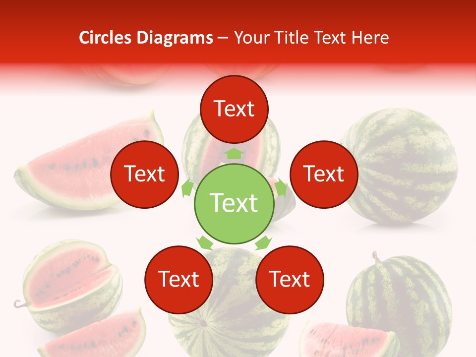 Out Red Healthy PowerPoint Template