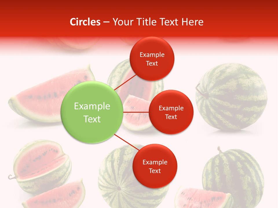 Out Red Healthy PowerPoint Template