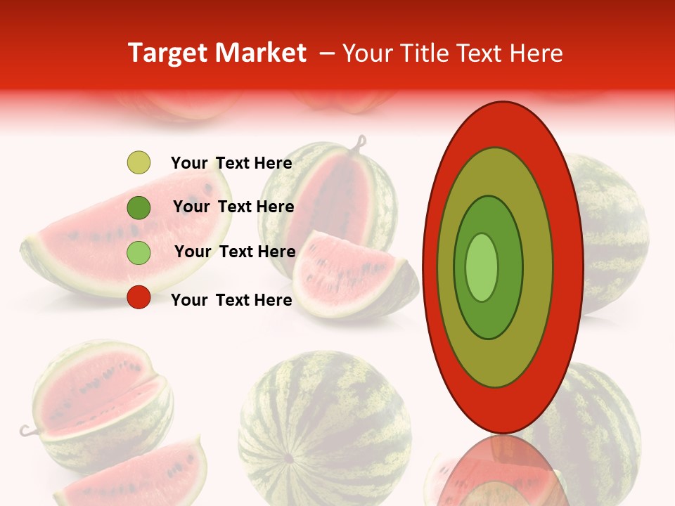 Out Red Healthy PowerPoint Template