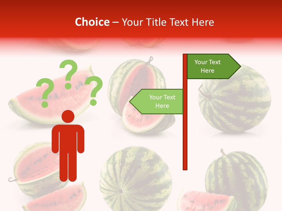 Out Red Healthy PowerPoint Template