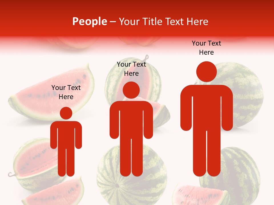 Out Red Healthy PowerPoint Template