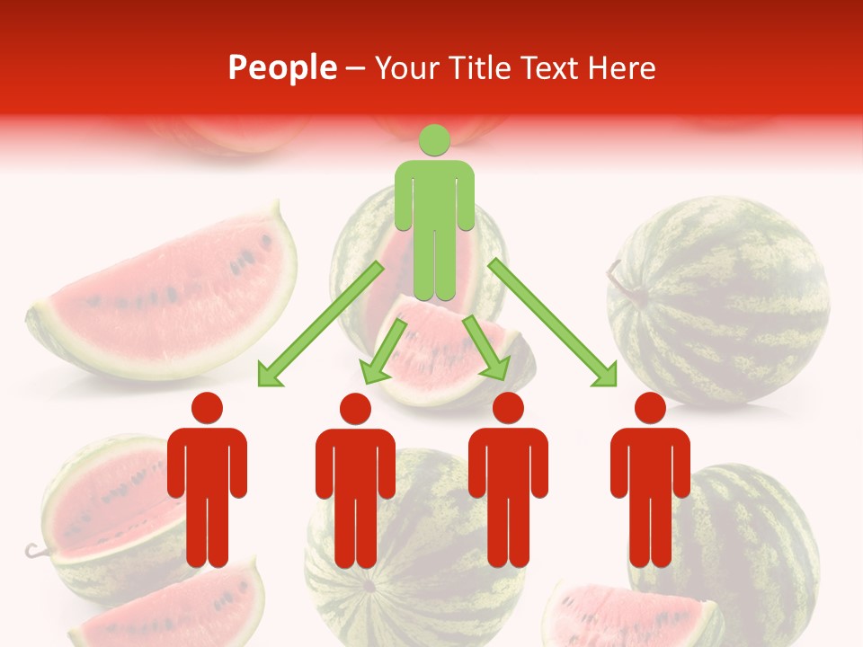 Out Red Healthy PowerPoint Template