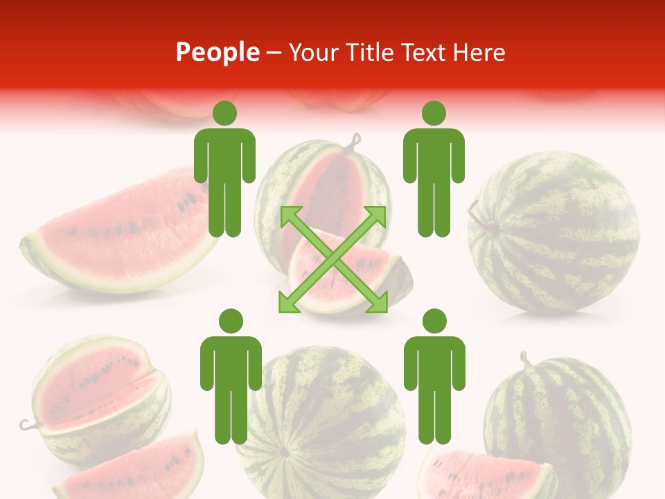 Out Red Healthy PowerPoint Template