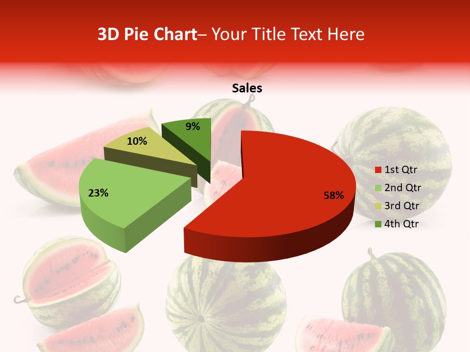 Out Red Healthy PowerPoint Template