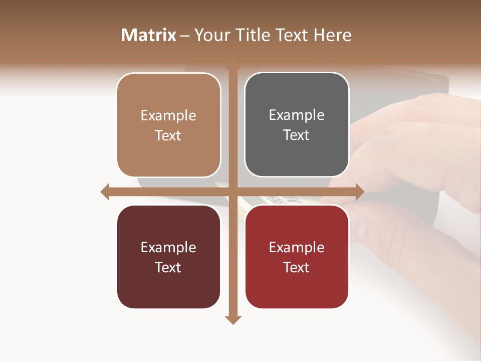 Reserve Shopping Cash PowerPoint Template