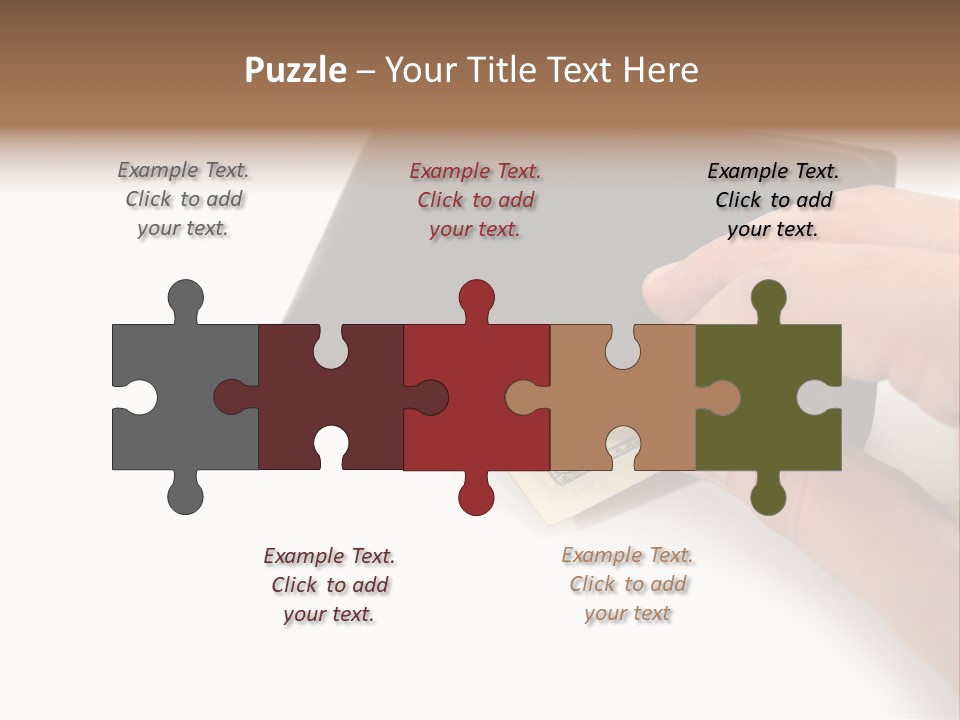 Reserve Shopping Cash PowerPoint Template