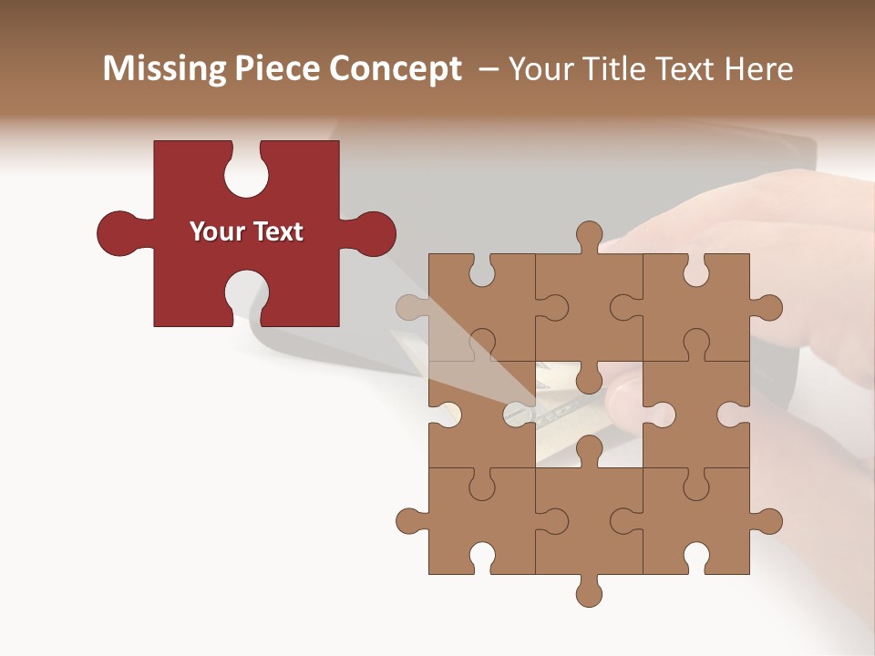 Reserve Shopping Cash PowerPoint Template