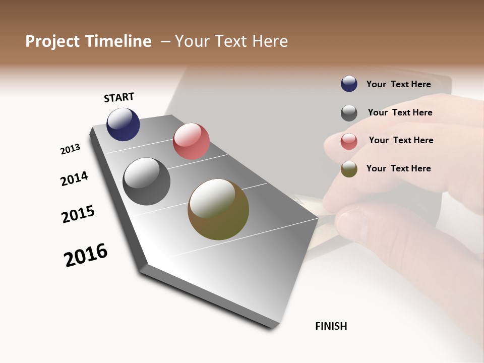 Reserve Shopping Cash PowerPoint Template