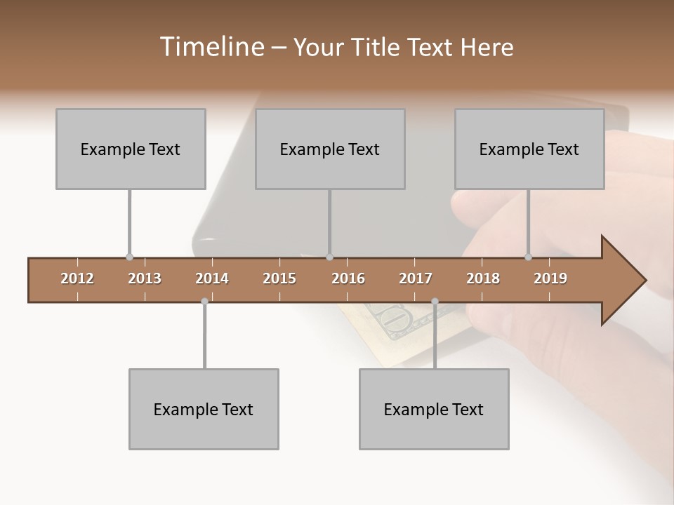 Reserve Shopping Cash PowerPoint Template