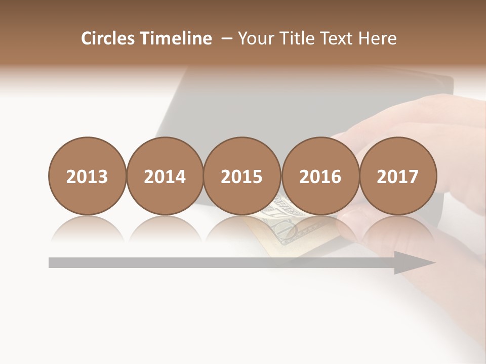 Reserve Shopping Cash PowerPoint Template