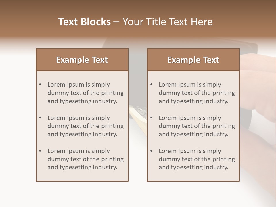 Reserve Shopping Cash PowerPoint Template