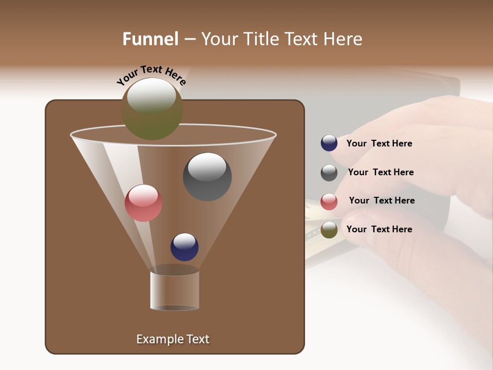 Reserve Shopping Cash PowerPoint Template