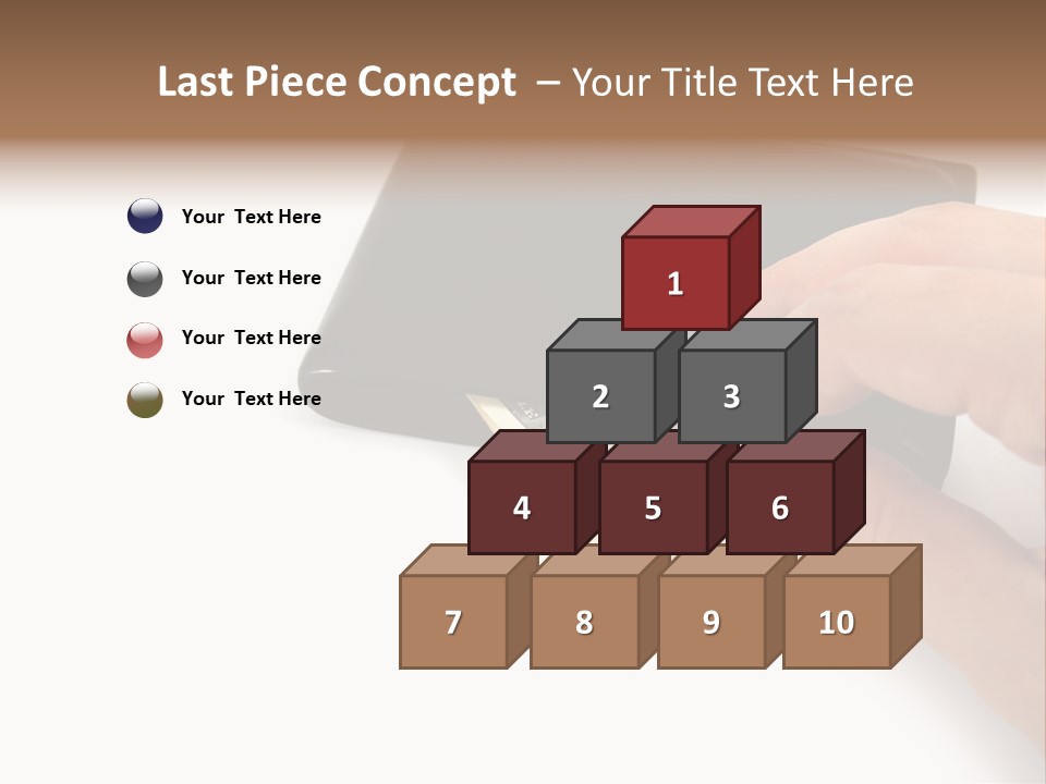 Reserve Shopping Cash PowerPoint Template