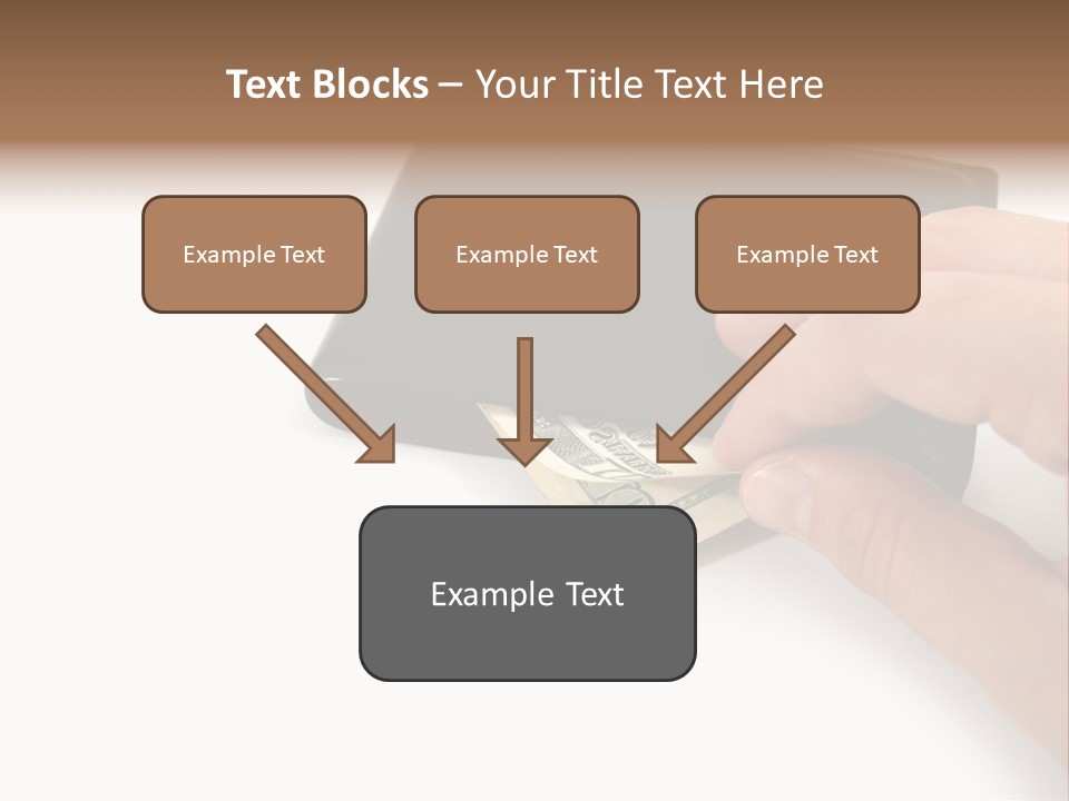 Reserve Shopping Cash PowerPoint Template