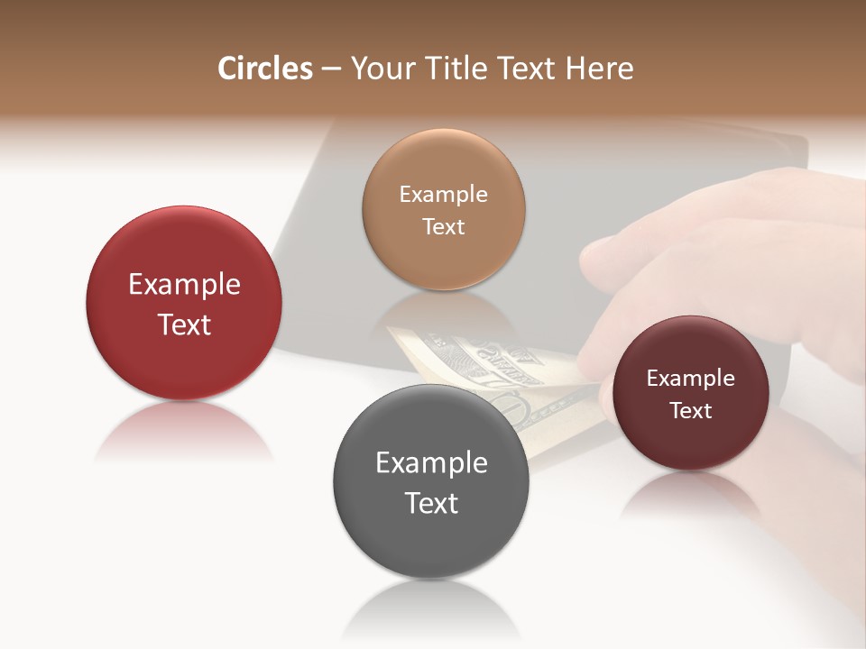 Reserve Shopping Cash PowerPoint Template