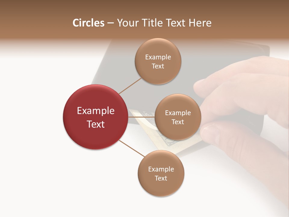 Reserve Shopping Cash PowerPoint Template