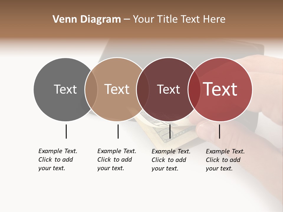 Reserve Shopping Cash PowerPoint Template
