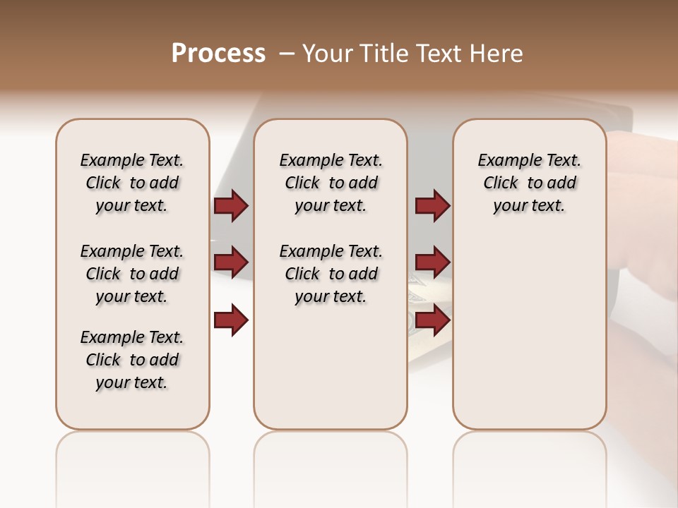 Reserve Shopping Cash PowerPoint Template