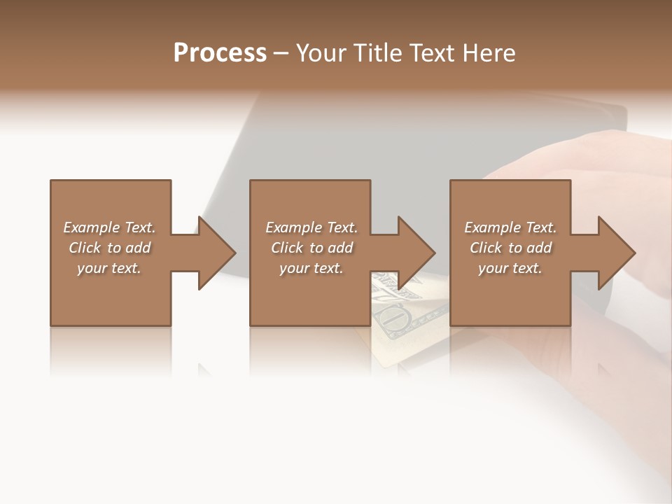 Reserve Shopping Cash PowerPoint Template