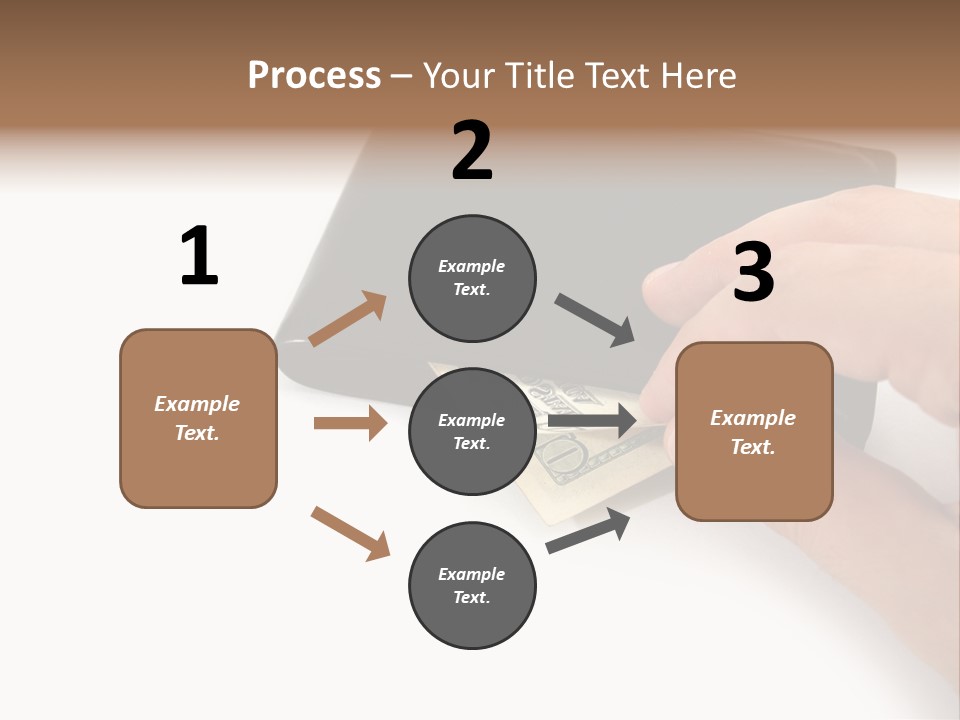 Reserve Shopping Cash PowerPoint Template