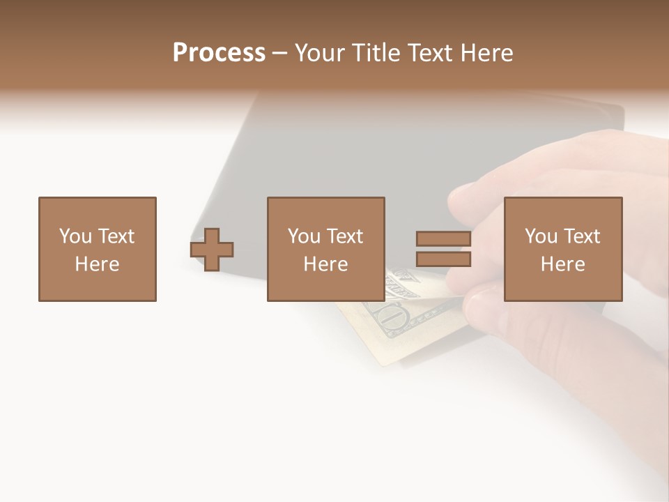 Reserve Shopping Cash PowerPoint Template