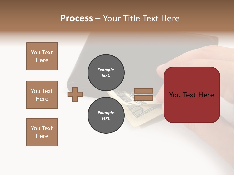 Reserve Shopping Cash PowerPoint Template