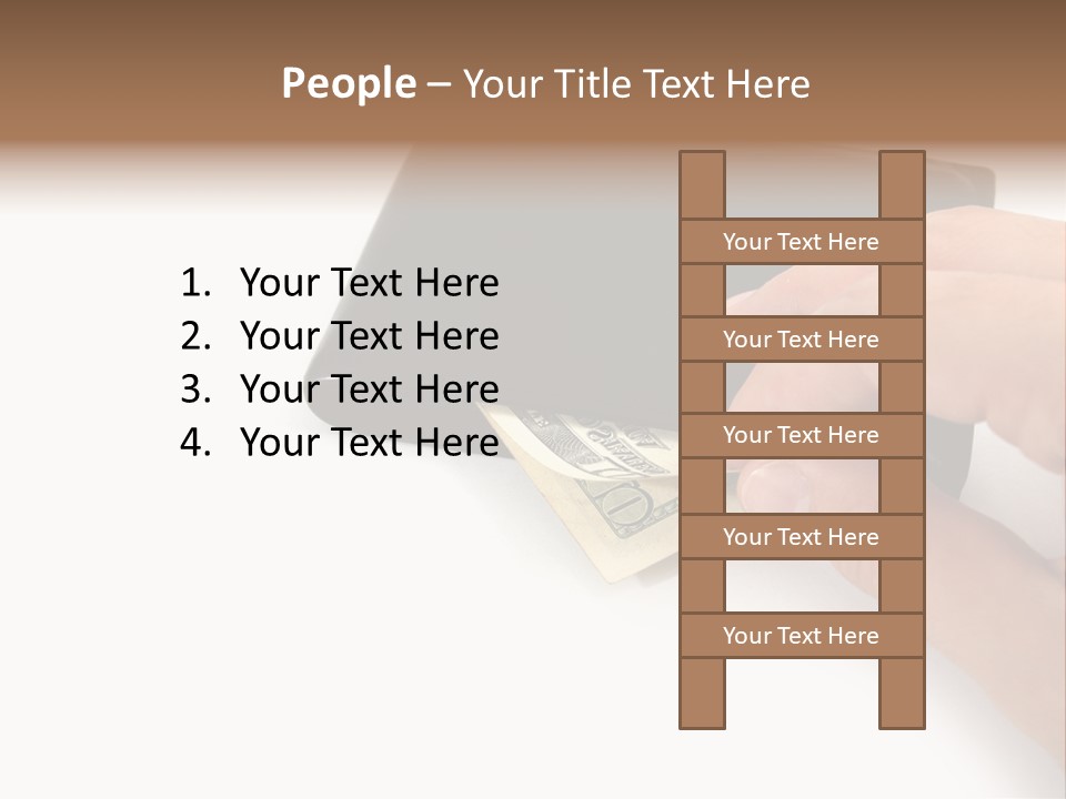 Reserve Shopping Cash PowerPoint Template