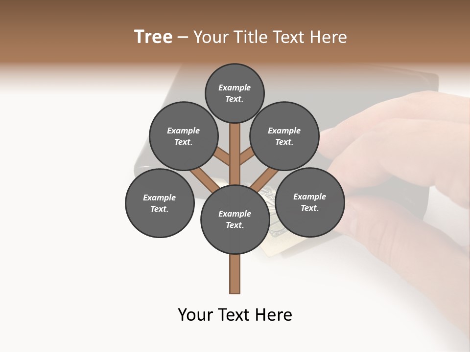 Reserve Shopping Cash PowerPoint Template