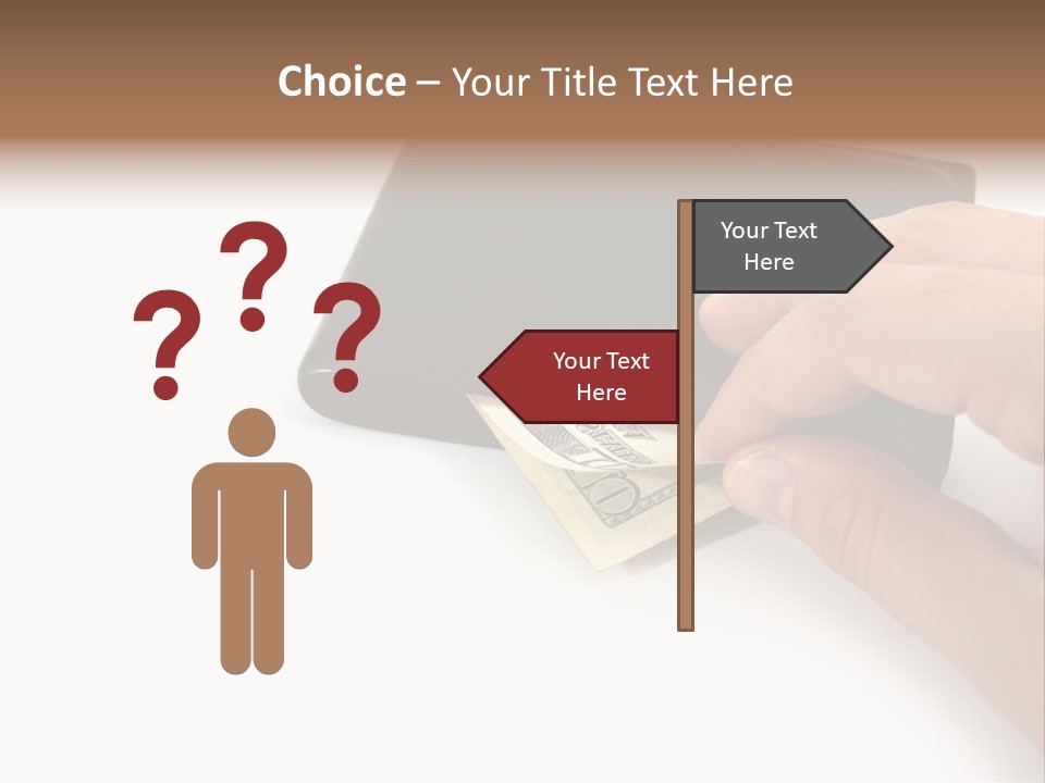 Reserve Shopping Cash PowerPoint Template