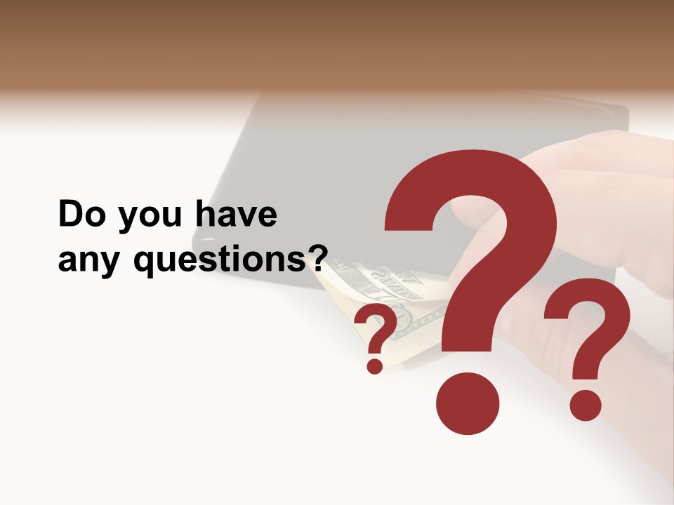 Reserve Shopping Cash PowerPoint Template