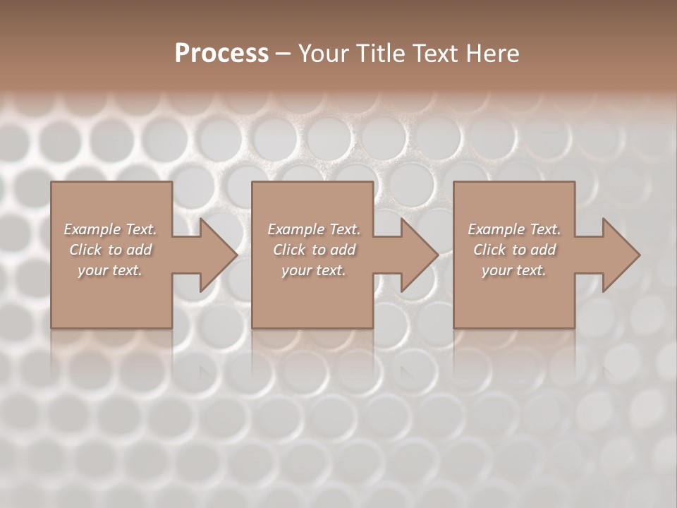 Grid Round Macro PowerPoint Template
