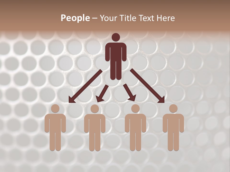 Grid Round Macro PowerPoint Template