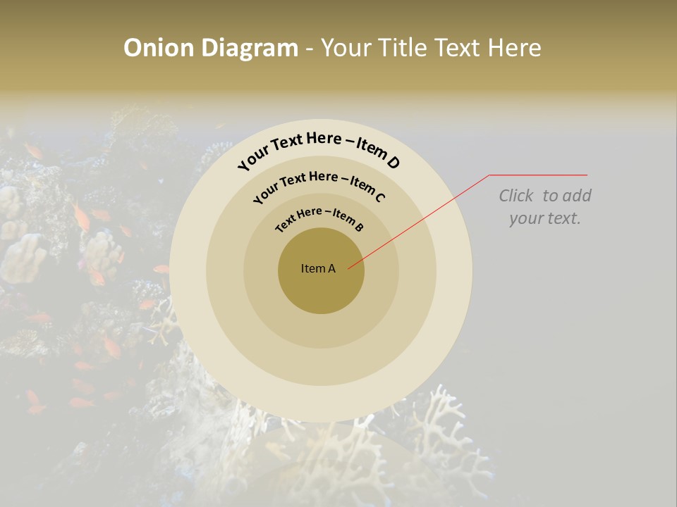 Poisson Perroquet Bouteilles De Plong Eau PowerPoint Template