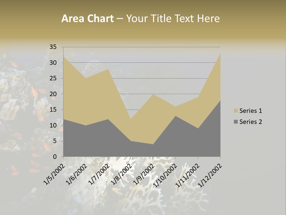 Poisson Perroquet Bouteilles De Plong Eau PowerPoint Template