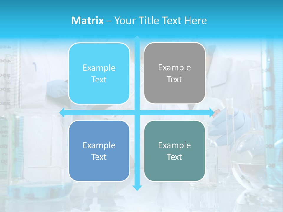Faculty Beaker Test PowerPoint Template