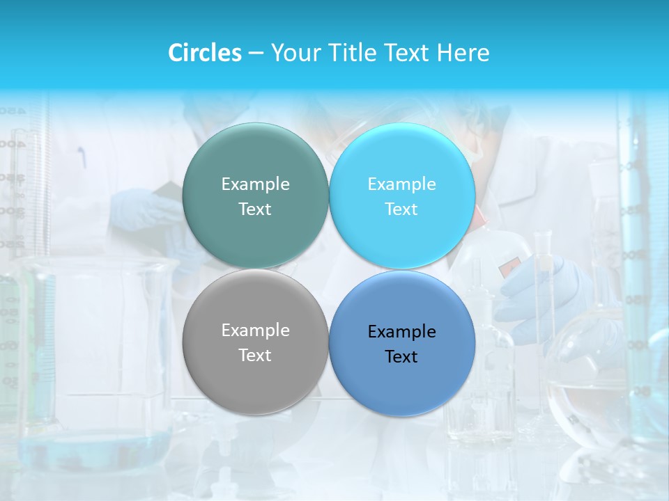 Faculty Beaker Test PowerPoint Template