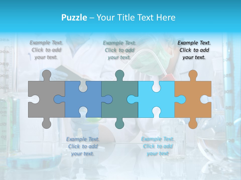 Faculty Beaker Test PowerPoint Template